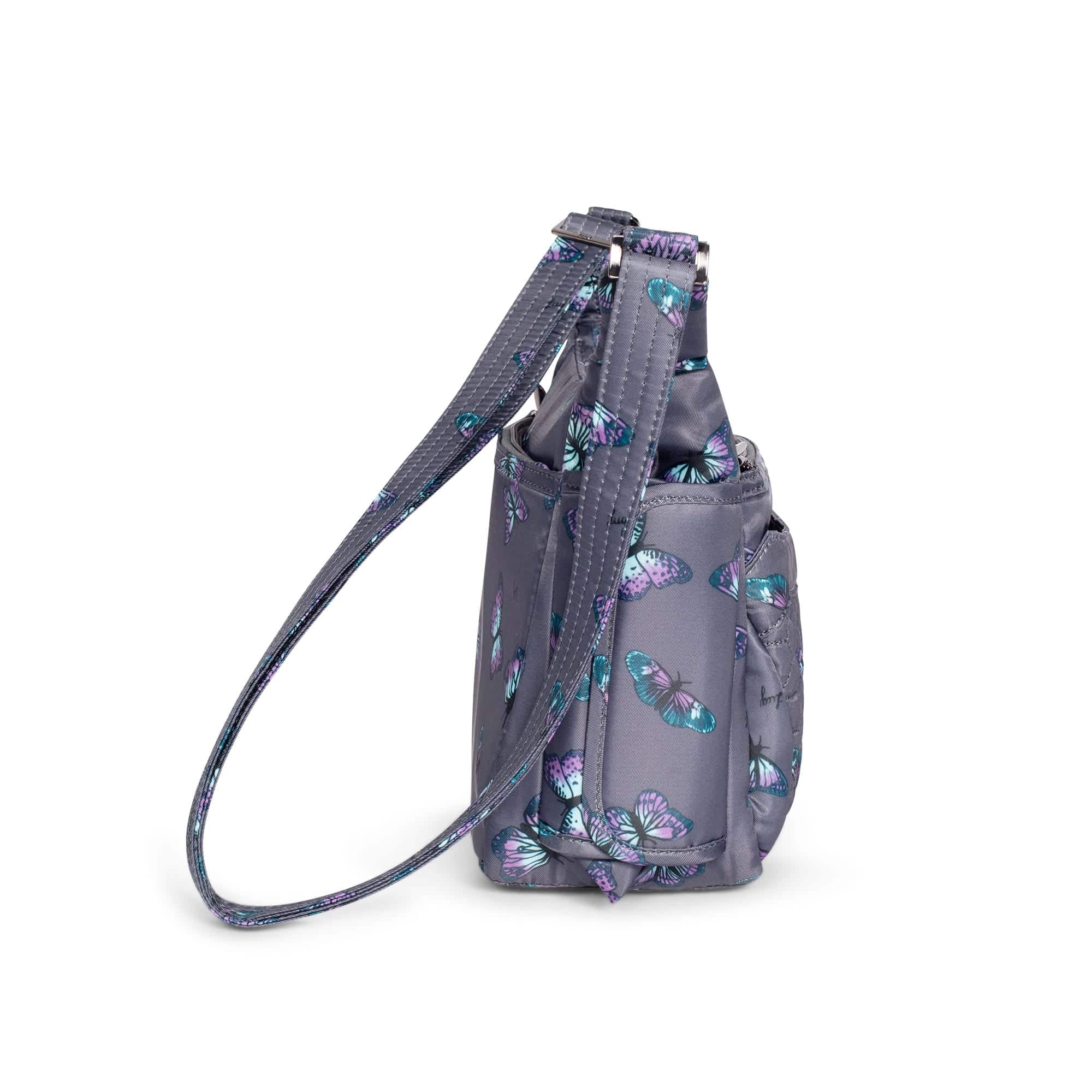 Flutter SE Crossbody Bag - BUTTERFLY GREY - FlutterSE_Butterfley_Grey_03